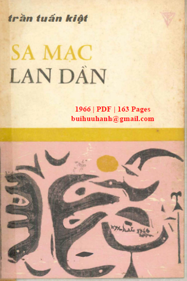 Sa Mạc Lan Dần (NXB Hồng Lĩnh 1966) - Trần Tuấn Kiệt, 163 Trang