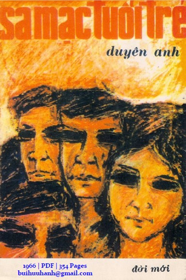 Sa Mạc Tuổi Trẻ (NXB Đời Mới 1966) - Duyên Anh, 354 Trang