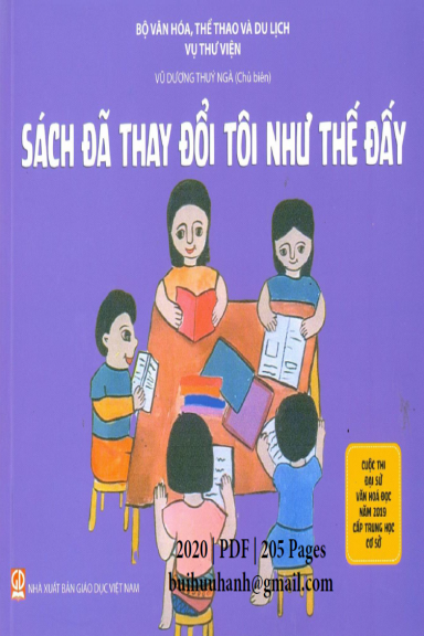 Sách Đã Thay Đổi Tôi Như Thế Đấy (NXB Giáo Dục 2020) - Vũ Dương Thúy Ngà, 205 Trang