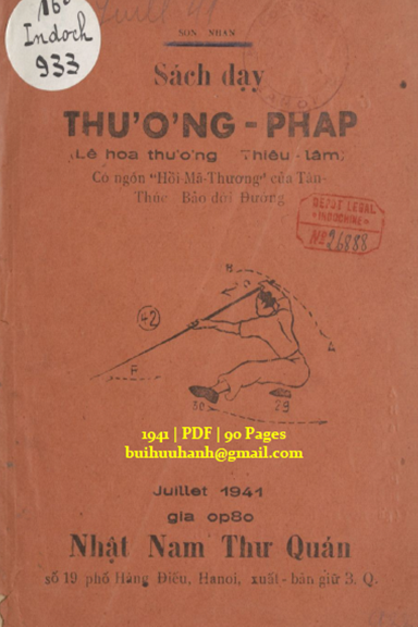 Sách Dạy Thương Pháp (NXB Nhật Nam Thư Quán 1941) - Sơn Nhân, 90 Trang