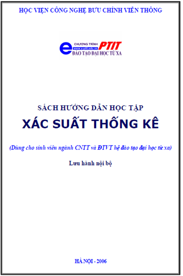 Sách Hướng Dẫn Học Tập Xác Suất Thống Kê (NXB Hà Nội 2006) - Lê Bá Long, 177 Trang