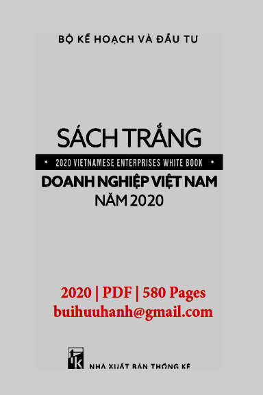 Sách Trắng Doanh Nghiệp Việt Nam Năm 2020 (NXB Thống Kê 2020) - Nhiều Tác Giả, 580 Trang