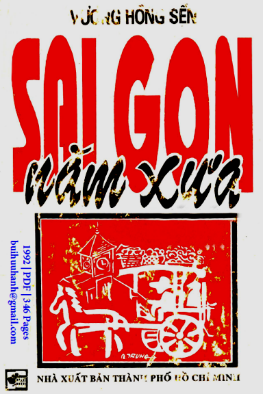 Sài Gòn Năm Xưa (NXB Tổng Hợp 1992) - Vương Hồng Sển, 346 Trang