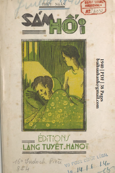 Sám Hối (NXB Lăng Tuyết 1940) - Thúy Ngân, 38 Trang