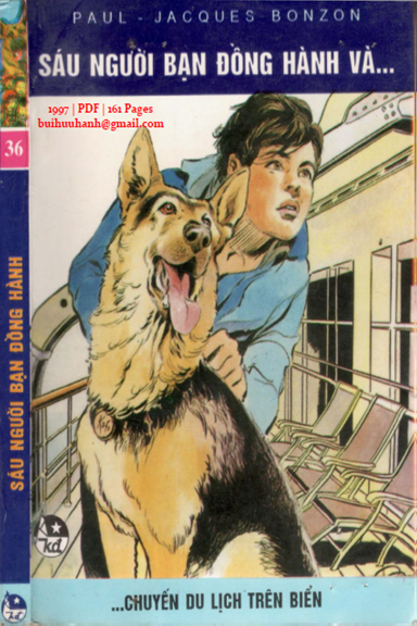 Sáu Người Bạn Đồng Hành Tập 36-Chuyến Du Lịch Trên Biển (NXB Kim Đồng 1997) - Paul-Jacques Bonzon