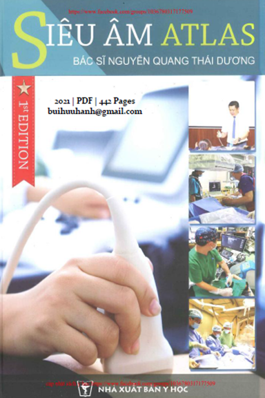 Siêu Âm Atlas (NXB Y Học 2021) - Nguyễn Quang Thái Dương, 442 Trang