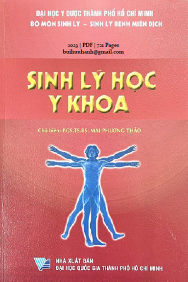 Sinh Lý Học Y Khoa (NXB Đại Học Quốc Gia 2023) - Mai Phương Thảo, 721 Trang