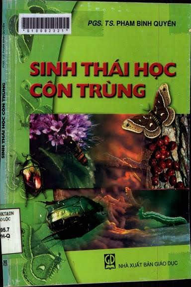Sinh Thái Học Côn Trùng (NXB Giáo Dục 2007) - Phạm Bình Quyền, 161 Trang