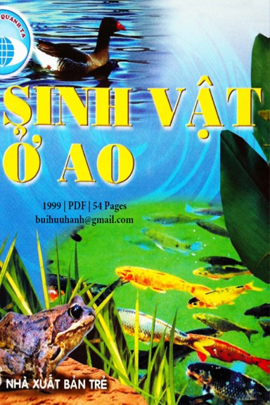 Sinh Vật Ở Ao (NXB Trẻ 1999) - Thanh Nghi, 54 Trang