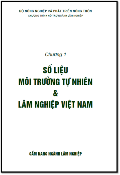 Số Liệu Môi Trường Tự Nhiên & Lâm Nghiệp Việt Nam (NXB Giao Thông Vận Tải 2006) - Bộ Nông Nghiệp