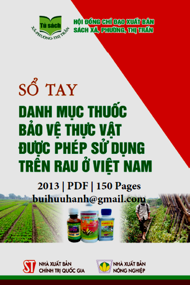 Sổ Tay Danh Mục Thuốc Bảo Vệ Thực Vật Được Phép Sử Dụng Trên Rau Ở Việt Nam