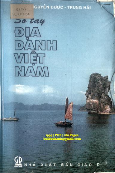 Sổ Tay Địa Danh Việt Nam (NXB Giáo Dục 1999) - Nguyễn Dược, 280 Trang