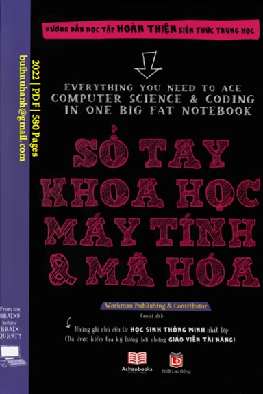 Sổ Tay Khoa Học Máy Tính Và Mã Hóa (NXB Lao Động 2022) - Grant Smith, 580 Trang