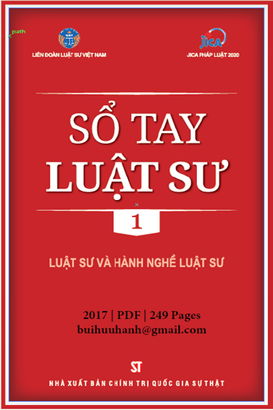 Sổ Tay Luật Sư Tập 1 (NXB Chính Trị 2017) - Phan Trung Hoài, 249 Trang