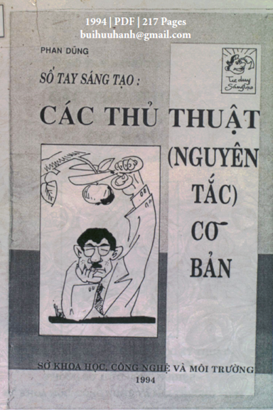 Sổ Tay Sáng Tạo Các Thủ Thuật (NXB Tổng Hợp 1994) - Phan Dũng, 217 Trang