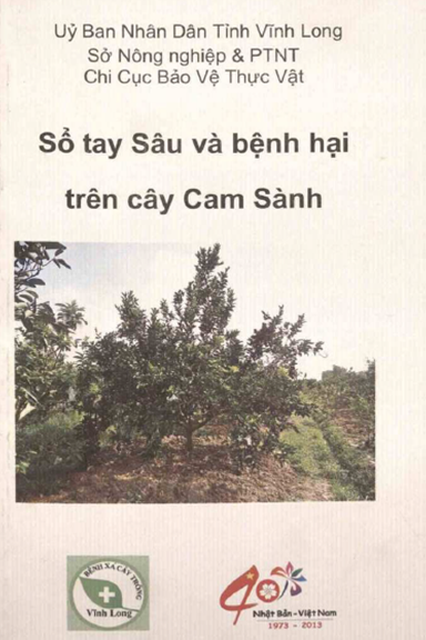 Sổ Tay Sâu Và Bệnh Hại Trên Cây Cam Sành (NXB Vĩnh Long 2013) - Đoàn Ngọc Thanh Xuân, 38 Trang
