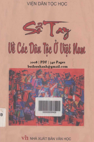 Sổ Tay Về Các Dân Tộc Ở Việt Nam (NXB Văn Học 2008) - Viện Dân Tộc, 340 Trang