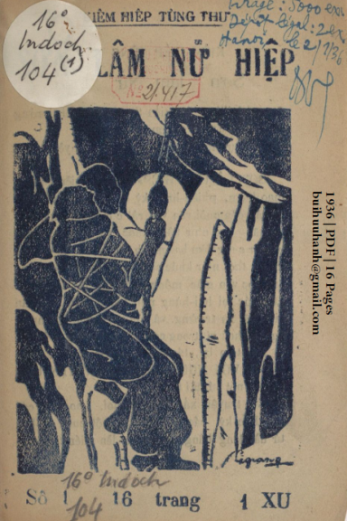 Sơn Lâm Nữ Hiệp Số 1-13 (NXB Thái Bình Dương 1936) - Trần Long, 224 Trang