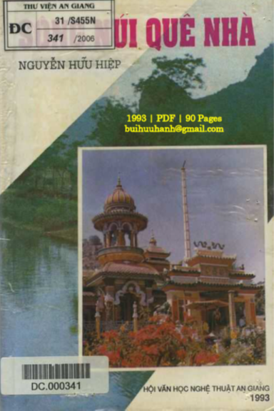 Sông Núi Quê Nhà (NXB An Giang 1993) - Nguyễn Hữu Hiệp, 90 Trang