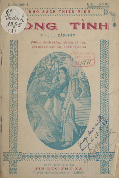 Sóng Tình Cuốn 1-8 (NXB Tín Đức Thư Xã 1935) - Cẫm Tâm, 276 Trang