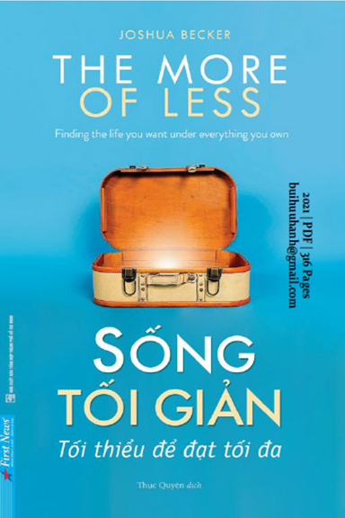 Sống Tối Giản (NXB Tổng Hợp 2021) - Joshua Becker, 316 Trang