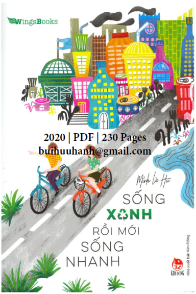 Sống Xanh Rồi Mới Sống Nhanh (NXB Kim Đồng 2020) - Mình Là Hũ, 230 Trang