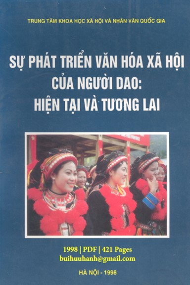 Sự Phát Triển Văn Hóa Xã Hội Của Người Dao (NXB Hà Nội 1998) - Phan Hữu Dật, 421 Trang