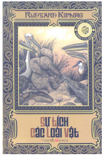 Sự Tích Các Loài Vật (NXB Văn Học 2011) - Rudyard Kipling, 187 Trang