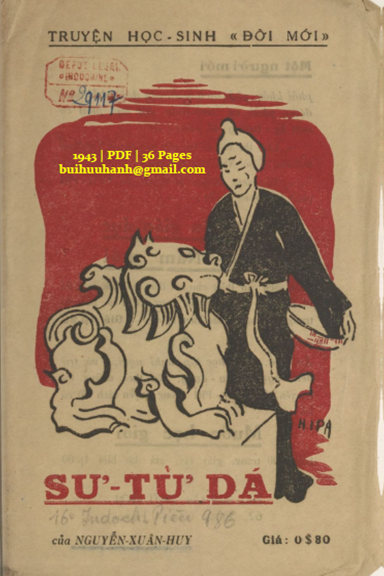 Sư Tử Đá (NXB Đời Mới 1943) - Nguyễn Xuân Huy, 36 Trang