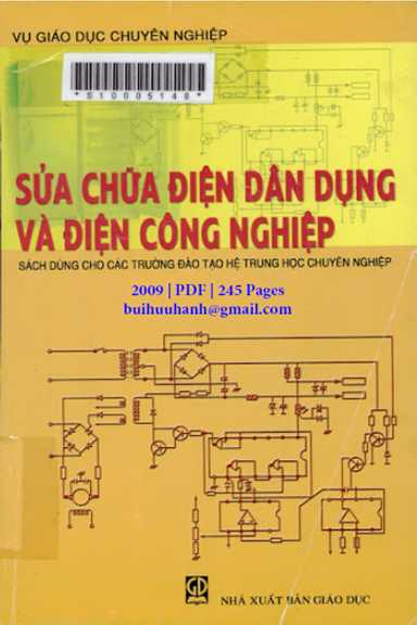 Sửa Chữa Điện Dân Dụng Và Điện Công Nghiệp (NXB Giáo Dục 2009) - Bùi Văn Yên, 245 Trang