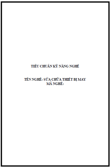 Sửa Chữa Thiết Bị May (NXB Hà Nội 2009) - Trần Ngọc Lợi, 190 Trang