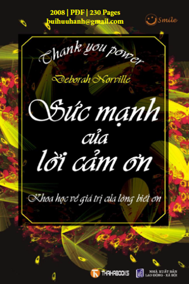 Sức Mạnh Của Lời Cảm Ơn (NXB Lao Động Xã Hội 2008) - Deborah Norville, 230 Trang