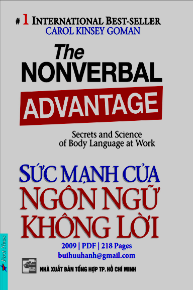 Sức Mạnh Của Ngôn Ngữ Không Lời (NXB Tổng Hợp 2009) - Carol Kinsey Goman, 217 Trang