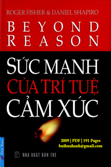 Sức Mạnh Của Trí Tuệ Cảm Xúc (NXB Trẻ 2009) - Roger Fisher, 191 Trang
