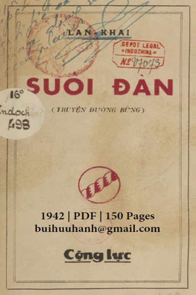 Suối Đàn (NXB Cộng Lực 1942) - Lan Khai, 150 Trang