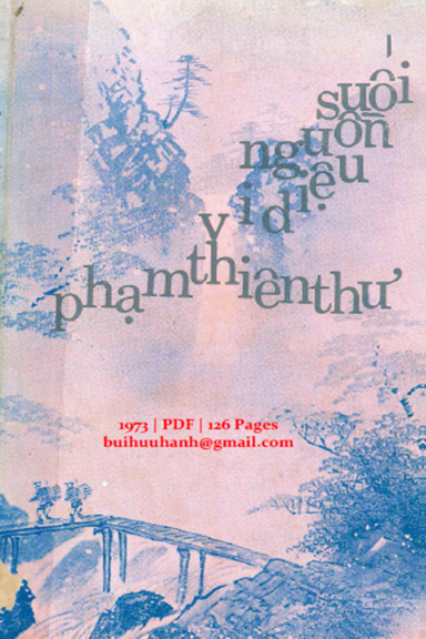 Suối Nguồn Vi Diệu (NXB Văn Chương 1973) - Phạm Thiên Thư, 126 Trang