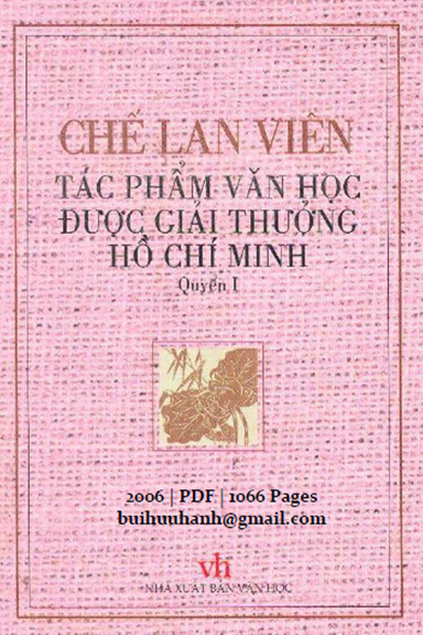 Tác Phẩm Văn Học Được Giải Thưởng Hồ Chí Minh Quyển 1 (NXB Văn Học 2006) - Chế Lan Viên, 1066 Trang