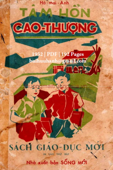 Tâm Hồn Cao Thượng (NXB Sống Mới 1952) - Hà Mai Anh, 97 Trang