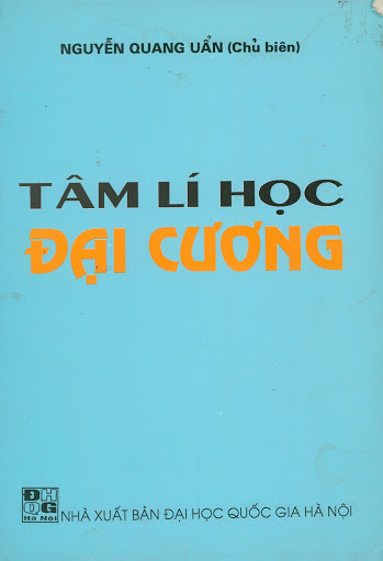 Tâm Lí Học Đại Cương (NXB Đại Học Quốc Gia 2001) - Nguyễn Quang Uẩn, 220 Trang