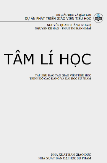 Tâm Lí Học (NXB Giáo Dục 2005) - Nguyễn Quang Uẩn, 285 Trang
