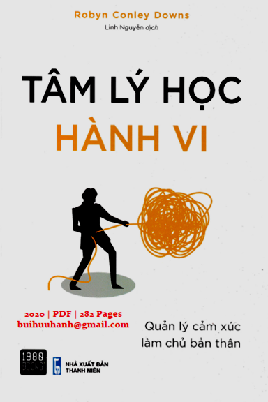 Tâm Lý Học Hành Vi (NXB Thanh Niên 2020) - Robyn Conley Downs, 282 Trang