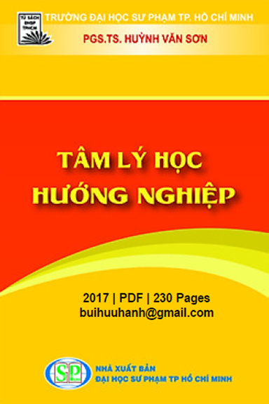 Tâm Lý Học Hướng Nghiệp (NXB Đại Học Sư Phạm 2017) - Huỳnh Văn Sơn, 230 Trang