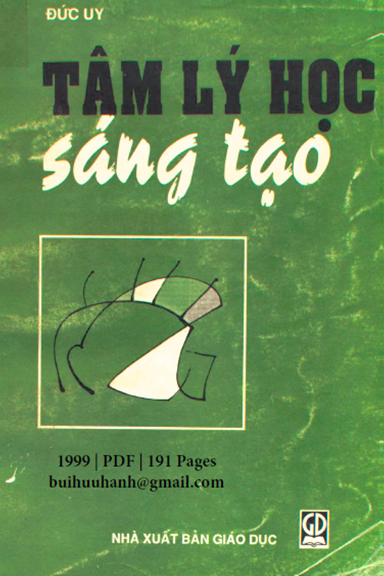 Tâm Lý Học Sáng Tạo (NXB Giáo Dục 1999) - Đức Uy, 191 Trang