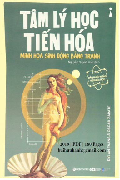 Tâm Lý Học Tiến Hóa (NXB Dân Trí 2019) - Dylan Evans, 180 Trang