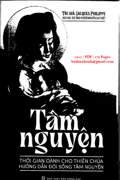 Tâm Nguyện Thời Gian Dành Cho Thiên Chúa (NXB Đồng Nai 2022) - Jacques Philippe, 176 Trang