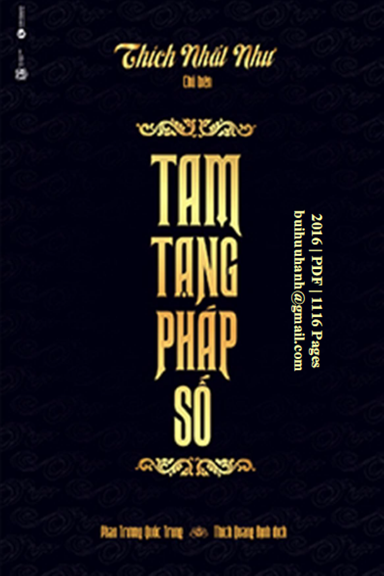 Tam Tạng Pháp Số (NXB Lao Động 2016) - Thích Nhất Như, 1116 Trang