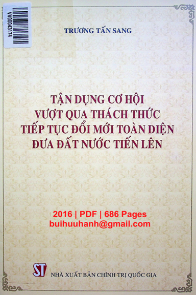 Tận Dụng Cơ Hội Vượt Qua Thách Thức Tiếp Tục Đổi Mới Toàn Diện Đưa Đất Nước Tiến Lên