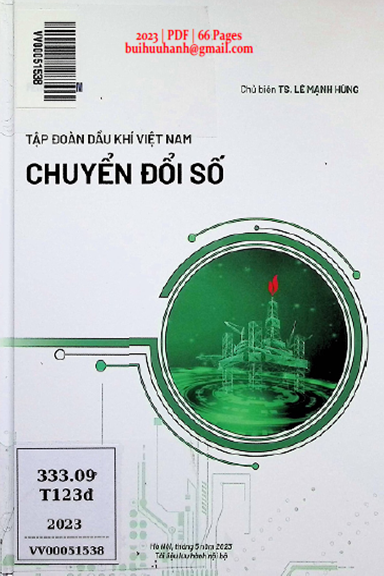 Tập Đoàn Dầu Khí Việt Nam Chuyển Đổi Số (NXB Hà Nội 2023) - Lê Mạnh Hùng, 66 Trang