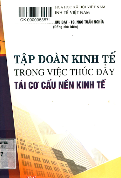 Tập Đoàn Kinh Tế Trong Việc Thúc Đẩy Tái Cơ Cấu Nền Kinh Tế - Nguyễn Hữu Đạt, 233 Trang