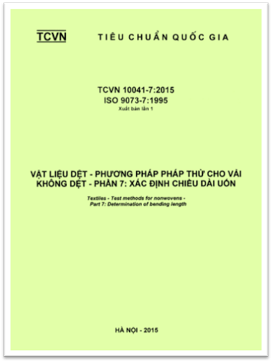 TCVN 10041-7-2015-ISO - Vật Liệu Dệt - Phương Pháp Thử Cho Vải Không Dệt - Phần 7 Xác Định Chiều Dài